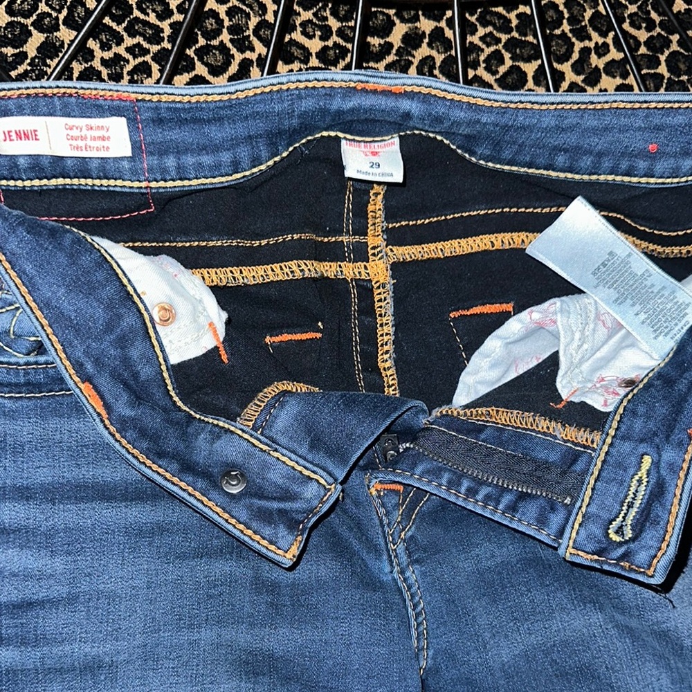 True religion JENNIE Classic Blue Women's Jeans - Picture 2 of 5